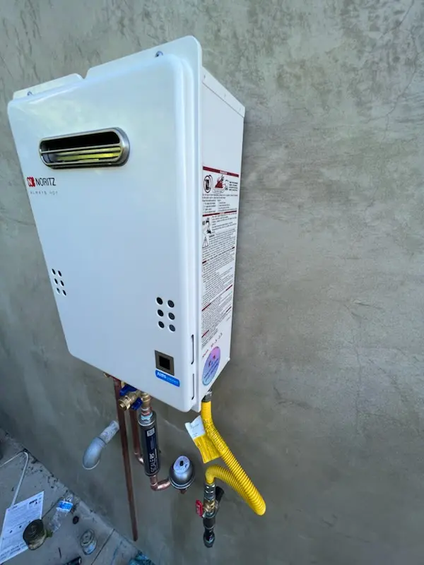 Tankless water heater installation for Plainview homes
